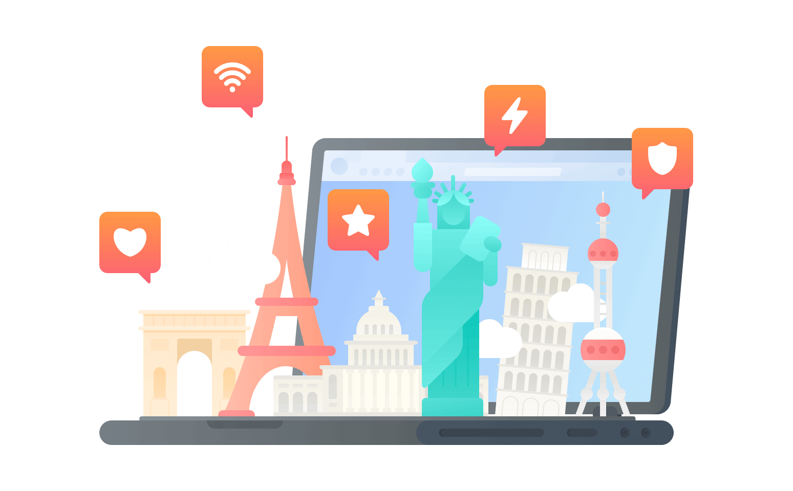 在瓜德罗普连接到中国的软件 - 华人VPN
